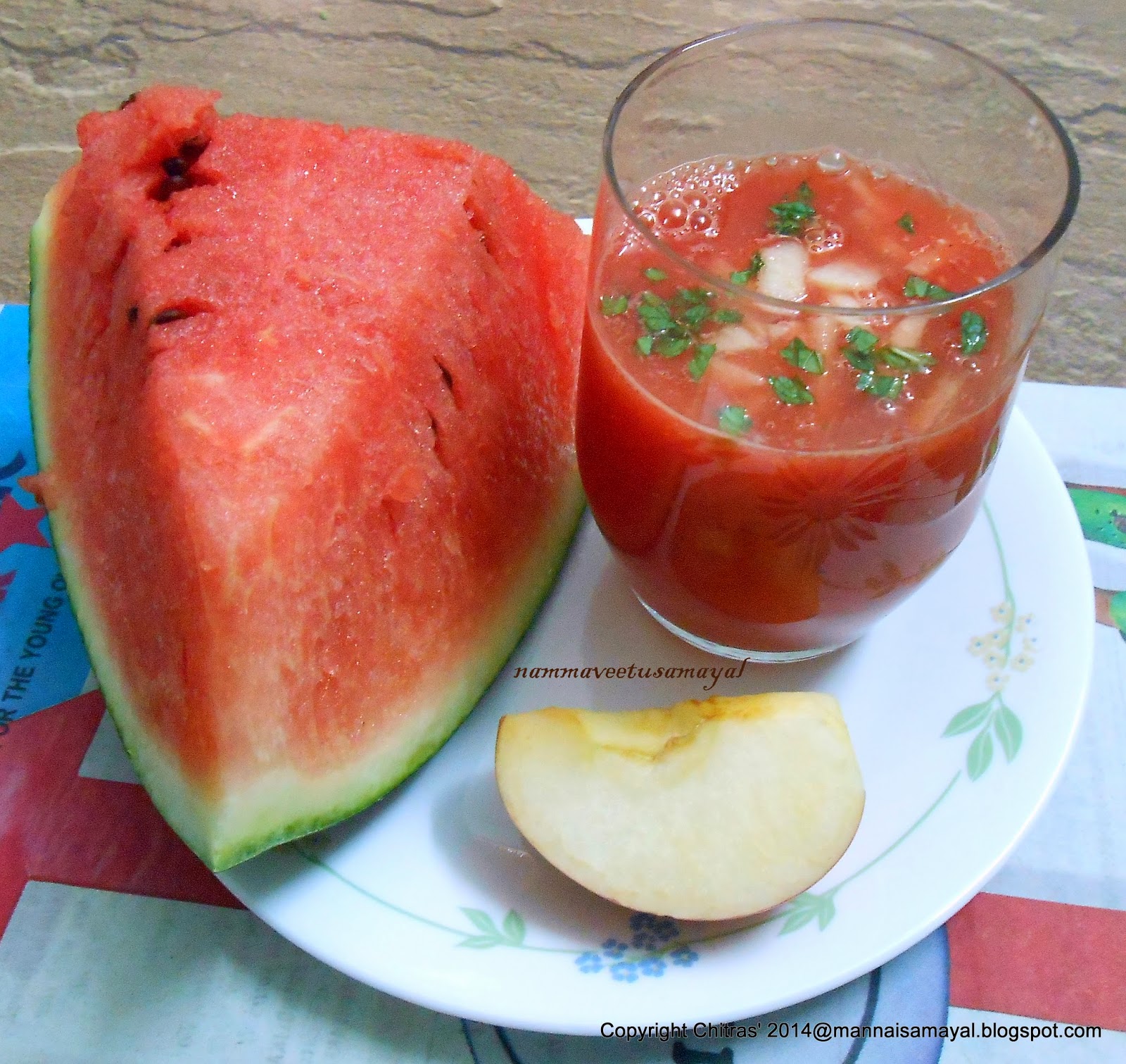 Watermelon juice