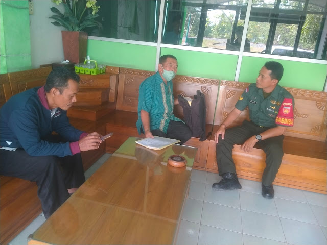 Pembinaan Jaring Teritorial Babinsa Dengan Cara Mengunjungi Warganya
