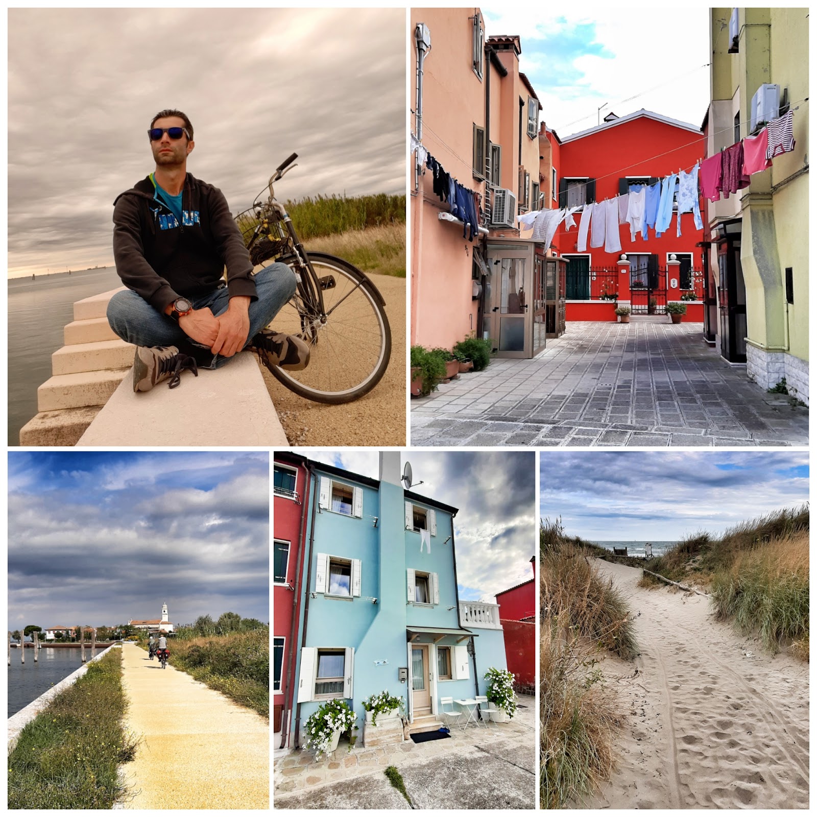 dal lido a pellestrina in bicicletta