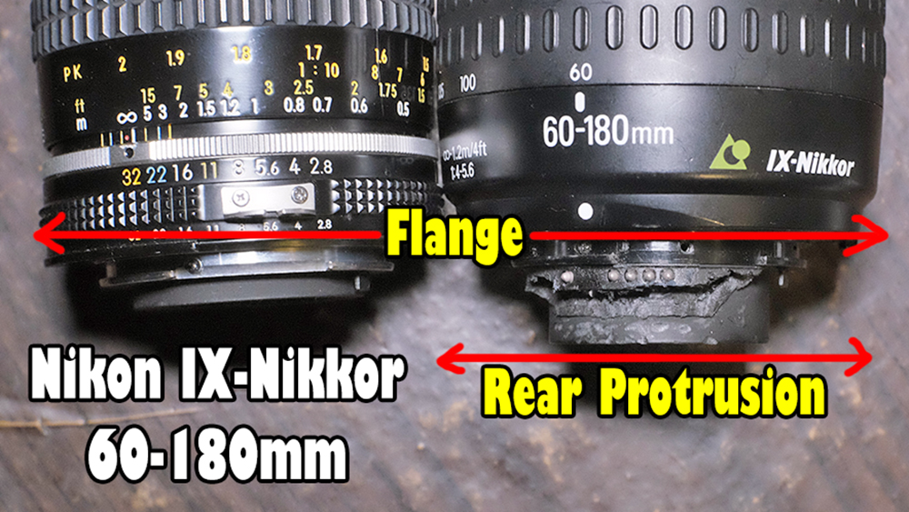 Nikon IX-Nikkor 60-180mm... Restoration and Modding For Mirrorless Camera