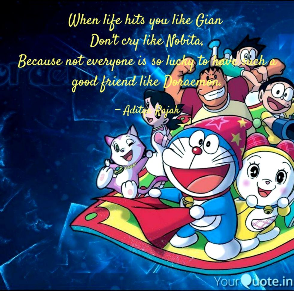 Baru 30 Foto Quotes Doraemon  Rudi Gambar