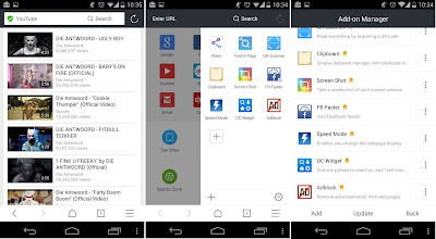 Screenshot Download UC Browser untuk Android