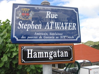 Gustavia_Strassenschild