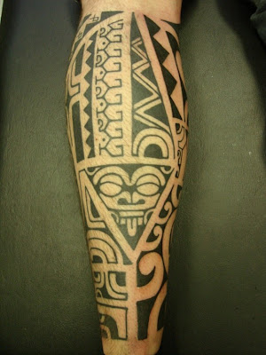 polynesian tattoo sleeve