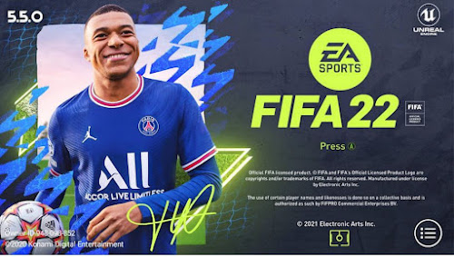 eFootball PES 2021 Mobile Mod FIFA 22 Androi