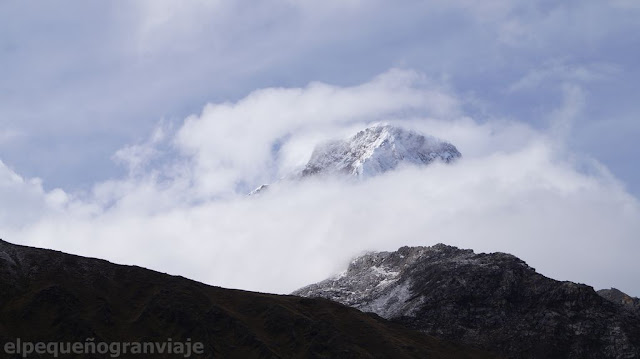 Pico, cumbre, nevado, Huascaran