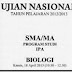 Download Soal UN Biologi SMA tahun 2013