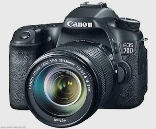 Canon EOS 70D digital slr camera user guide manual