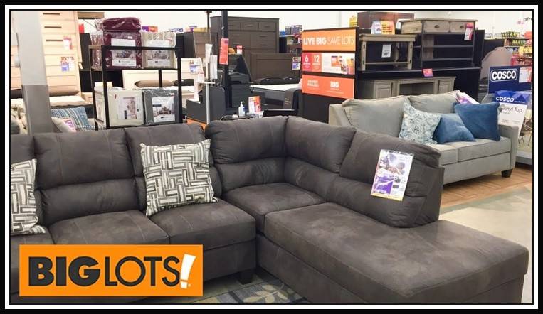 big lots couches in store