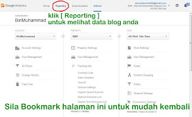 Panduan Setup Dan Mendaftar Akaun Google Analytics