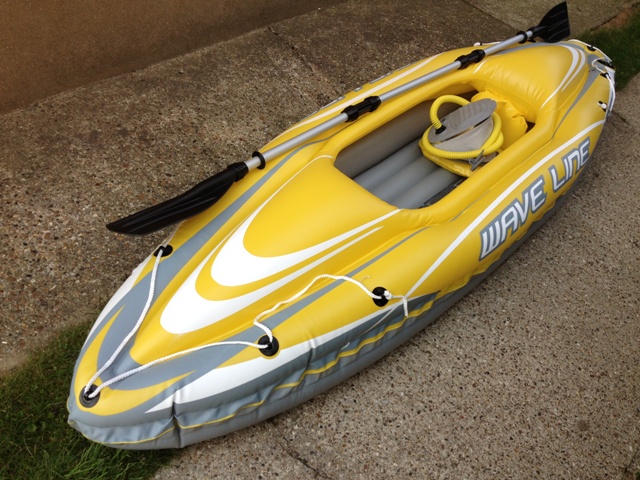 Bill's Log: Waveline Inflatable Kayak