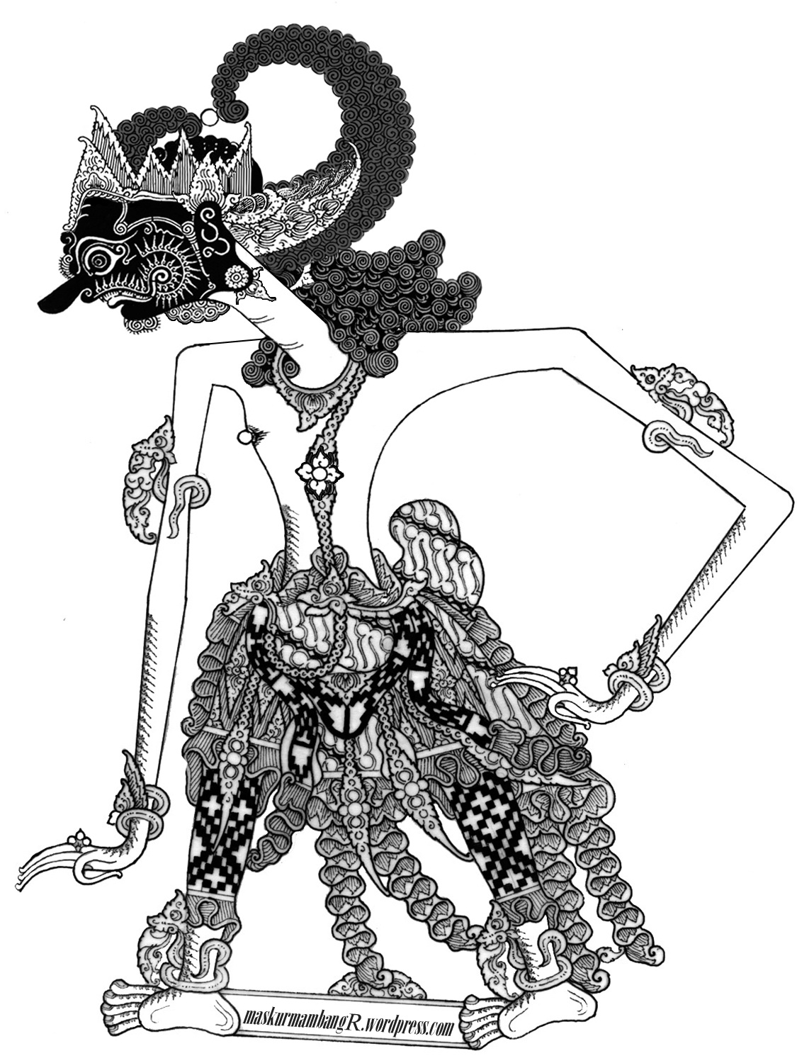 gambar Gambar Wayang Lengkap