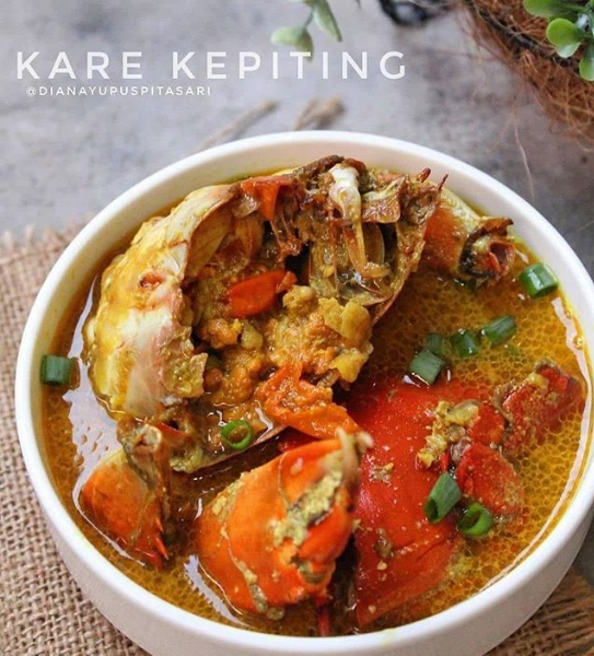 Resep Spesial Rumahan Kare Kepiting