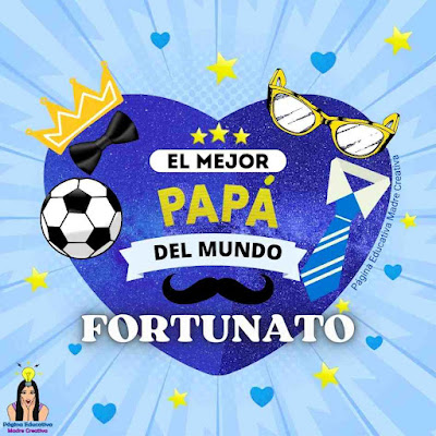 PIN Nombre Fortunato para imprimir gratis