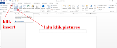 Cara Memasukan Gambar Pada MS Word 2013