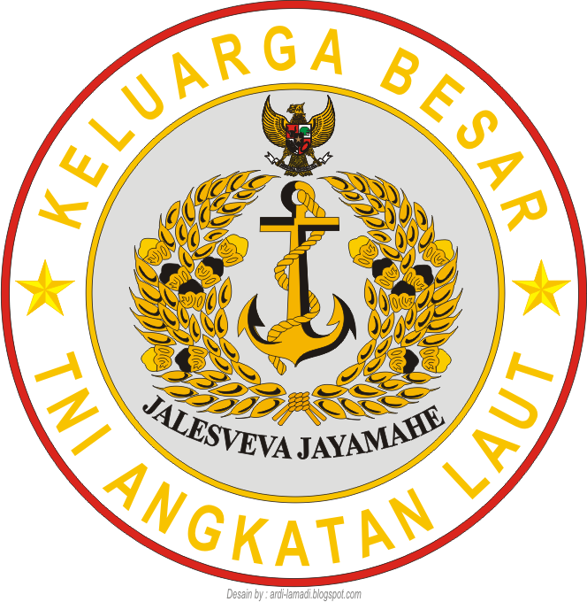  Gambar  Logo  Stiker  TNI Angkatan Laut Indonesia Logo  
