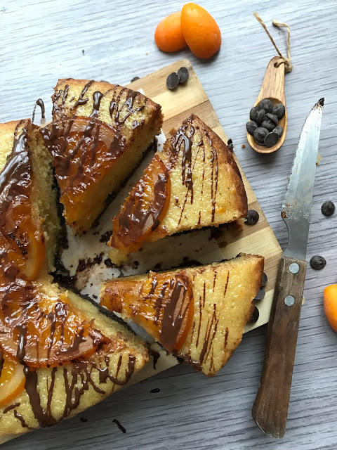 bizcocho de fanta naranja y chocolate en crockpot receta