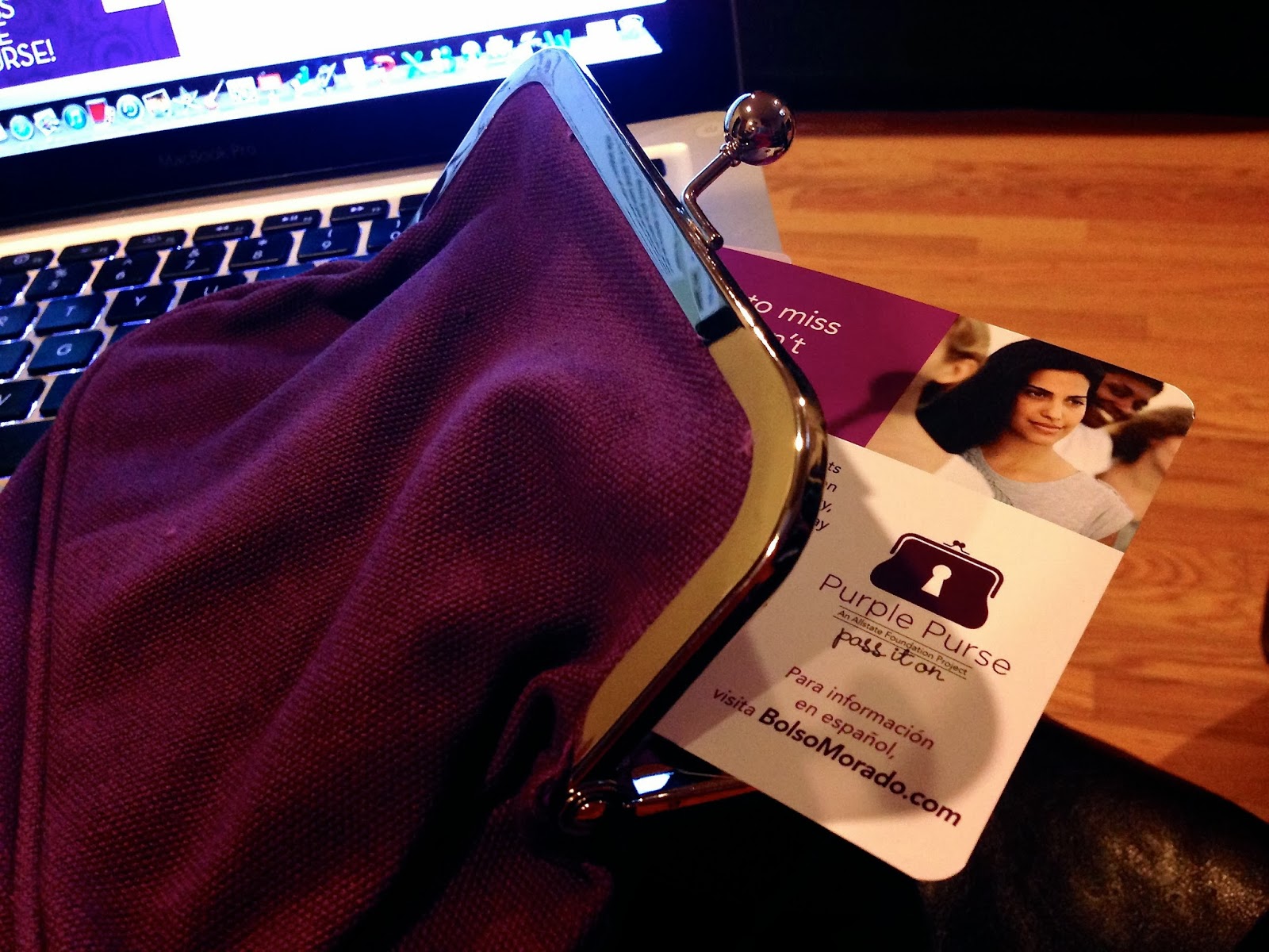 Purple Purse -- Pass It On! Help Raise Money For Domestic Violence ...