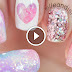 Pink Galaxy Nails Tutorial, Really Amazing!