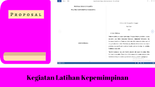 proposal kegiatan kampus latihan kepemimpinan