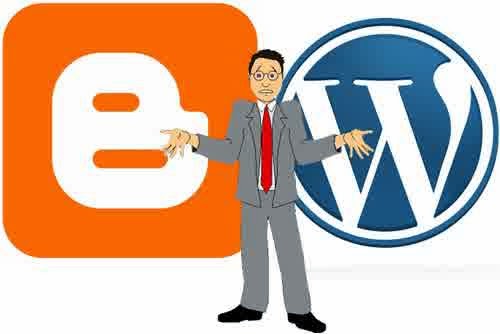 logo,blogger,vs,versus,perbandingan,dengan,wordpress