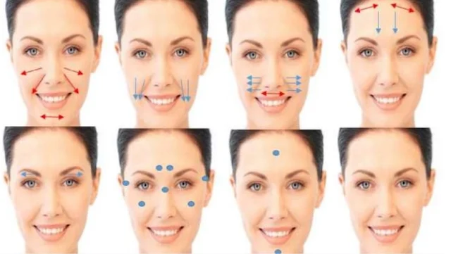 Los 7 pasos de la reflexoterapia facial