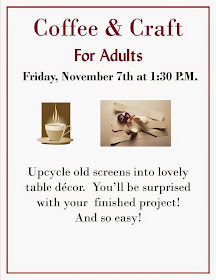 coffee and craft for adults