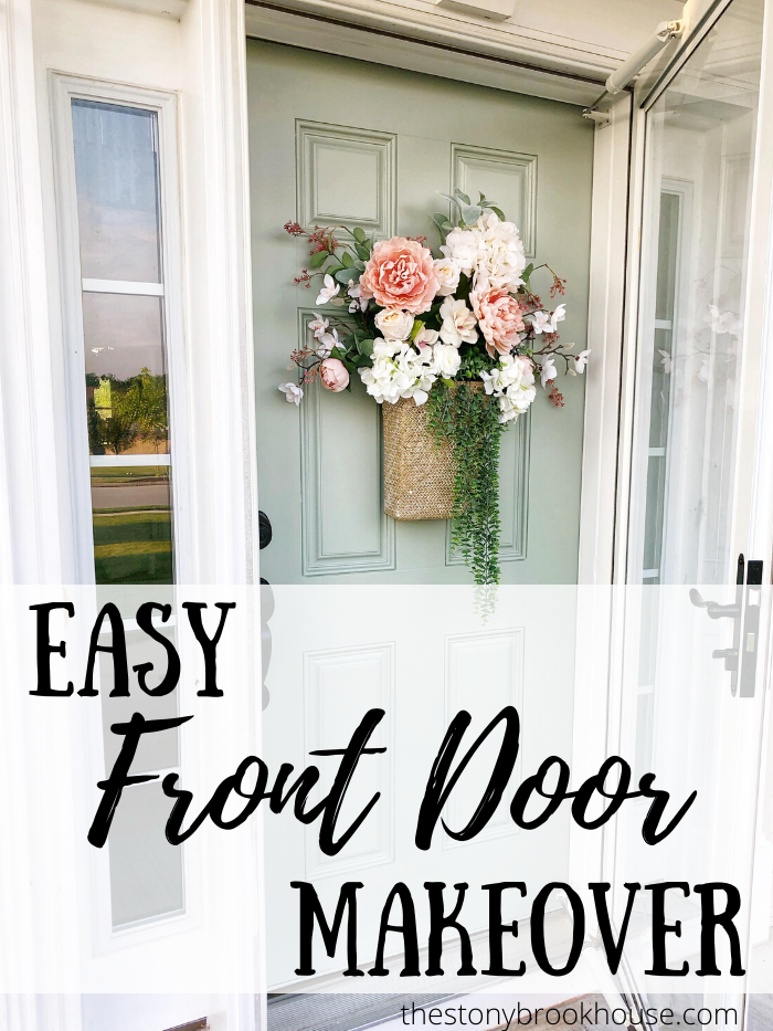 Easy Front Door Makeover