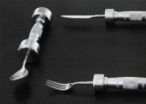 dumbbell-cutlery