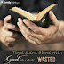Time Spend Alone with God is Never Wasted