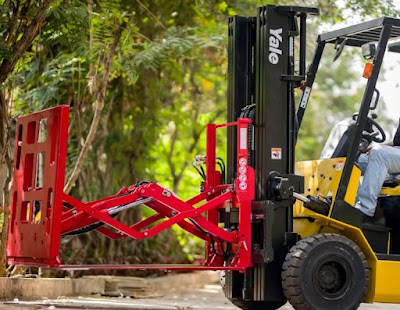 Xe nâng Yale gắn Push Pull