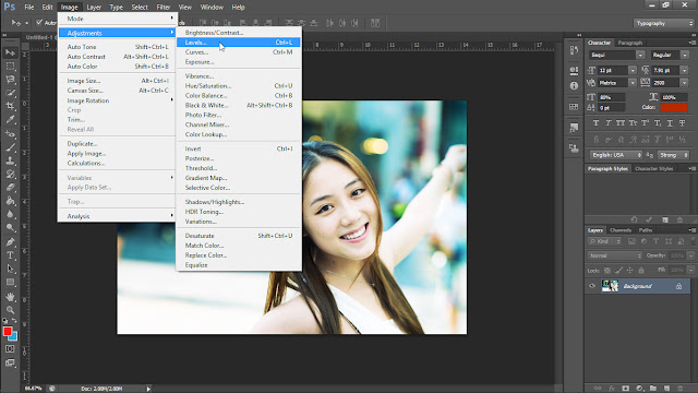 Cara Mencerahkan Wajah Di Photoshop