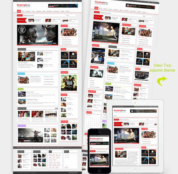 View two column theme