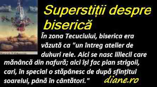 Superstiții despre biserică