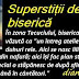 Superstiții despre biserică