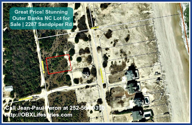 This Outer Banks NC lot for sale might just be the perfect spot to build your dream beach home. 