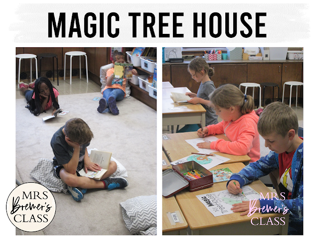 For ALL books in the Magic Tree House series! This pack of fun book study companion activities works with EVERY book in the Magic Tree House series by Mary Pope Osborne. Perfect for whole class guided reading, small groups, or individual study packs. Packed with lots of fun literacy ideas and standards based guided reading activities. Common Core aligned. Grades 1-2 #bookstudies #bookstudy #novelstudy #1stgrade #2ndgrade #literacy #guidedreading #magictreehouse