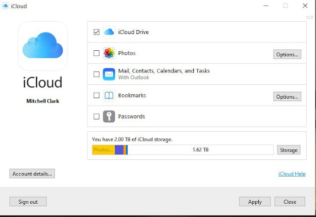 iCloud Passwords on Windows