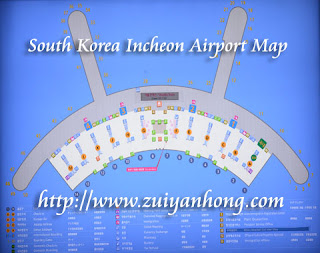 Incheon Airport Map