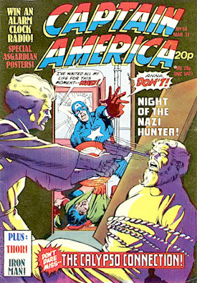 Captain America #58, Marvel UK
