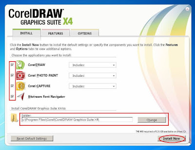 Cara Instal CorelDRAW X4 Agar Full Versi Menggunakan PsiKey.dll tanpa Keygen (Serial Number)