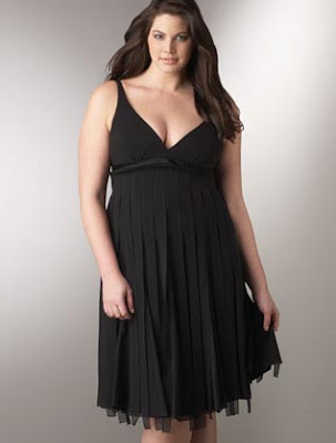 Elegant dresses for chubby women