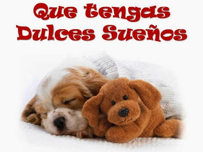 que tengas dulces sueños