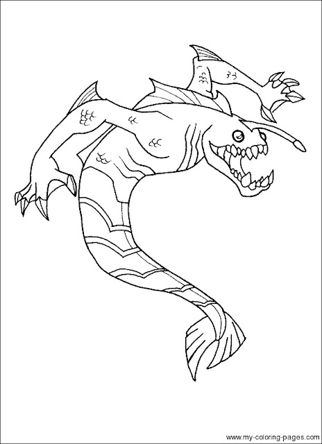 very best ben 10 coloring pages