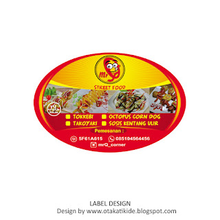 Label Makanan Street Food