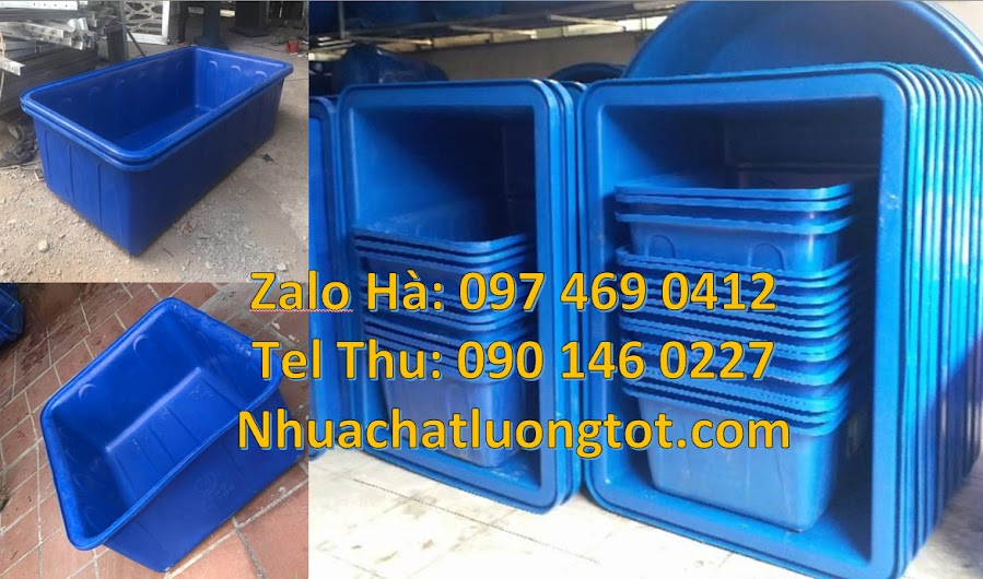 thùng nhựa dung tích lớn chữ nhật, Thùng nhựa chữ nhật 2000l đựng hóa chất tẩy rửa, Thùng nhựa dung tích lớn, thùng nuôi cá, thùng đựng hạt nhựa 03e685ff6de1b5bfecf041