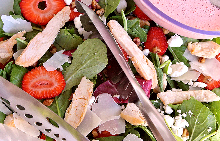 Strawberry Fields Spring Chicken Salad