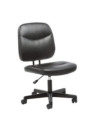 ergonomic adjustable leather office desk chair