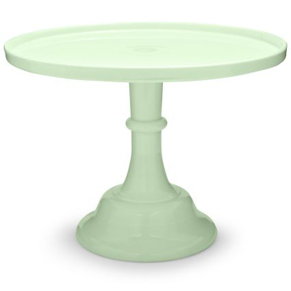 jadite cake stand