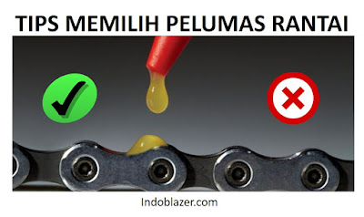 Tips Memilih cairan pelumas rantai